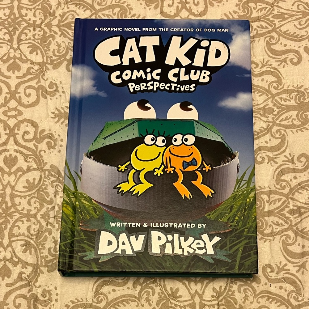 Cat Kid Cosmic Club Perspectives book, Hardcover